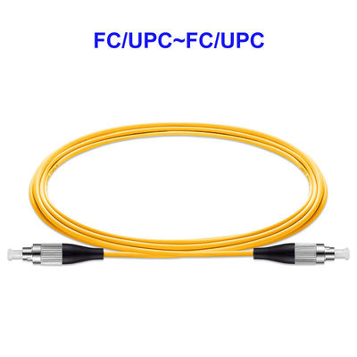 Single Core Single Mode Fiber Pigtails FC UPC Optical Jumper Cord