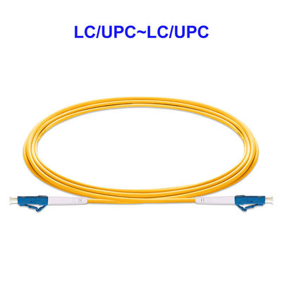 LC UPC LC UPC Pigtail Single Mode , 1 Core Fiber Optic Cable Eco Friendly