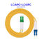 Double Core Duplex Fiber Optical Jumper LC/APC - LC/UPC OS2 Single Mode