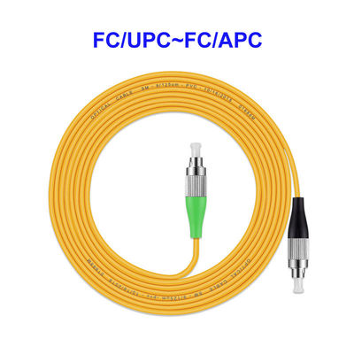 FC Connector PVC fiber patch cables Single Mode OS2 Pigtail